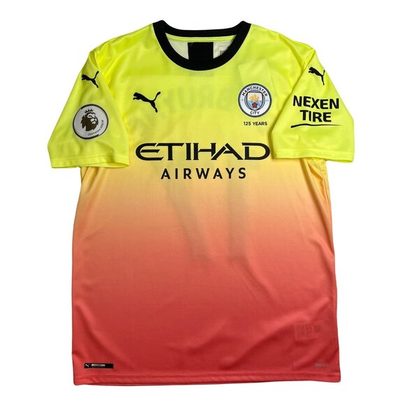 2019-20 Puma Manchester City De Bruyne Third Kit L - Picture 1 of 7